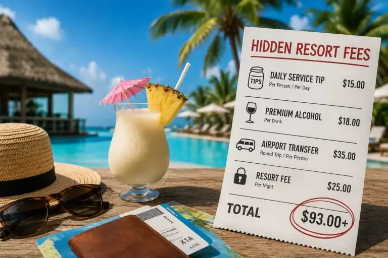 how to avoid spa resort hidden fees